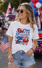 Load image into Gallery viewer, Red White & 250 — Garment-Dyed Tee · Color: White