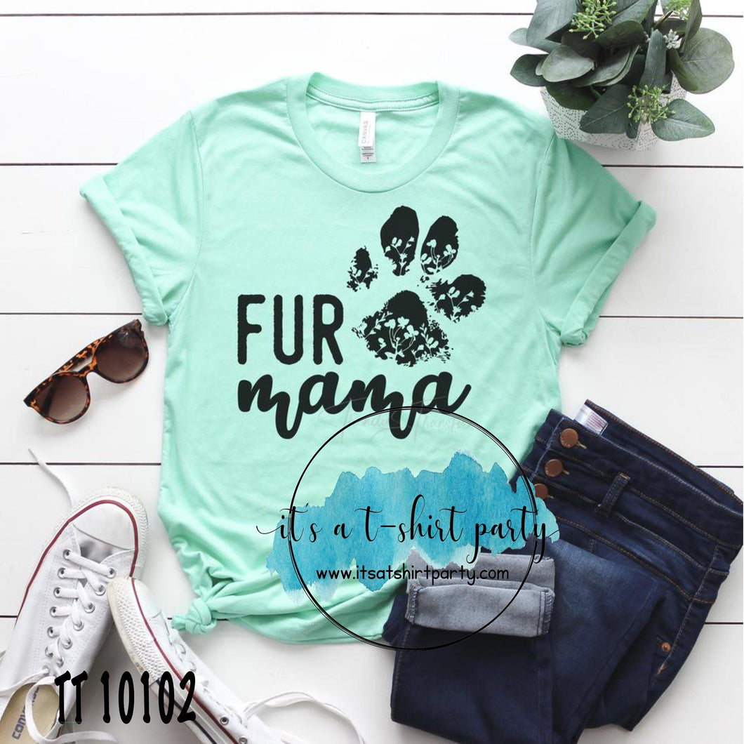 Fur Mama Black Ink