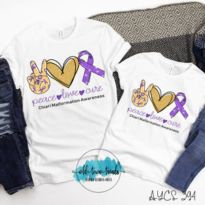 Peace Love Chiari Malformation Awareness