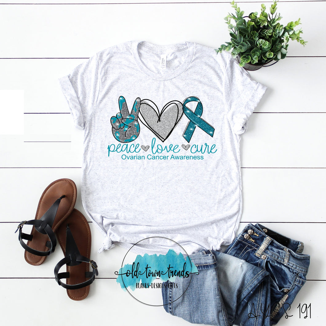Peace Love Ovarian Cancer