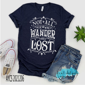 Not All Who Wander are Lost