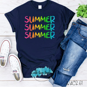 Summer Rainbow Font youth