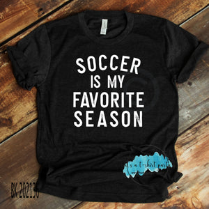 Soccer is my Favorite Season