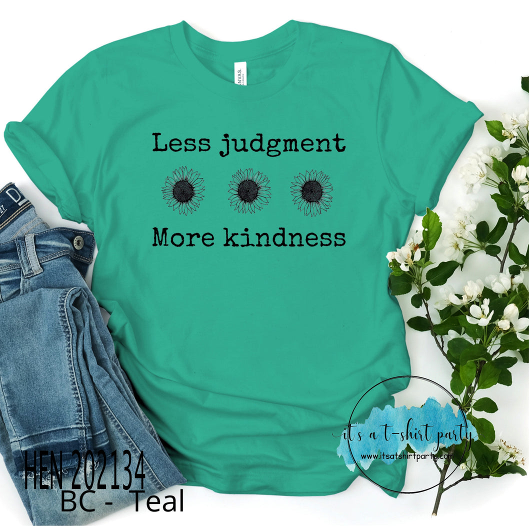 Less Judgement More Kindness