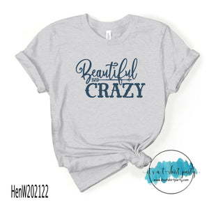 Beautiful Crazy (Navy Ink)