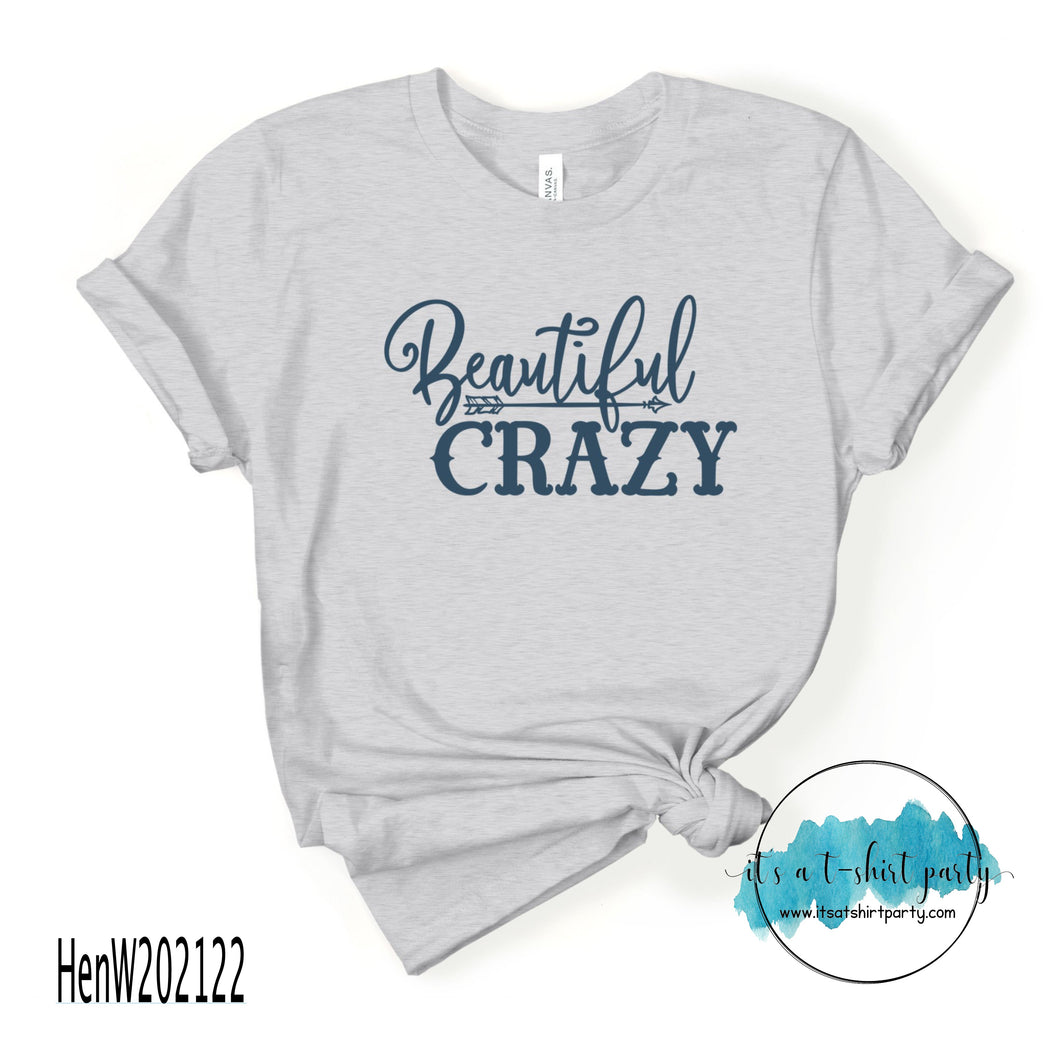 Beautiful Crazy (Navy Ink)