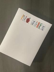 Personalized School/Teacher Notepad