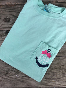 Anchor Stitched Monogram Tee