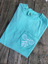 Load image into Gallery viewer, Tennis Stitched Monogram Tee
