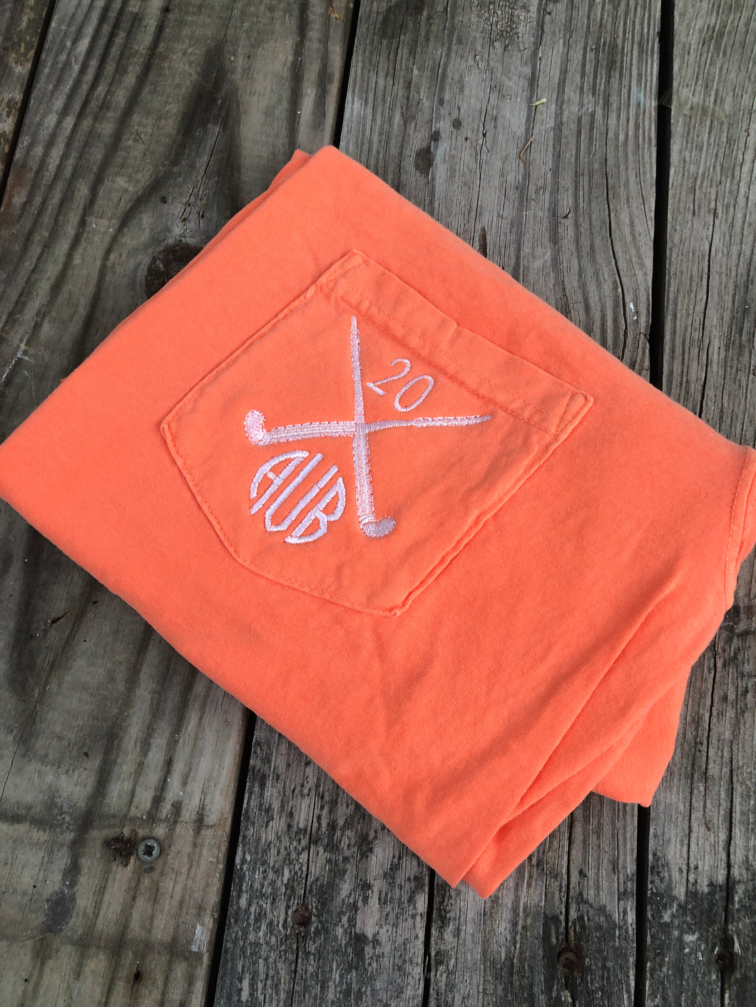 Field Hockey Monogram Tee