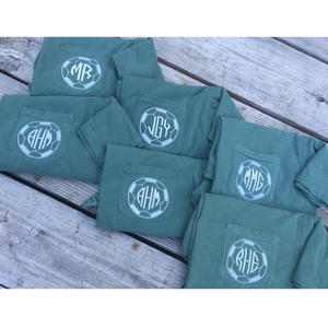 Soccer Monogram Pocket Tee