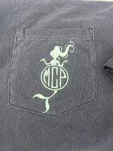 Load image into Gallery viewer, Mermaid Stitched Monogram Tee
