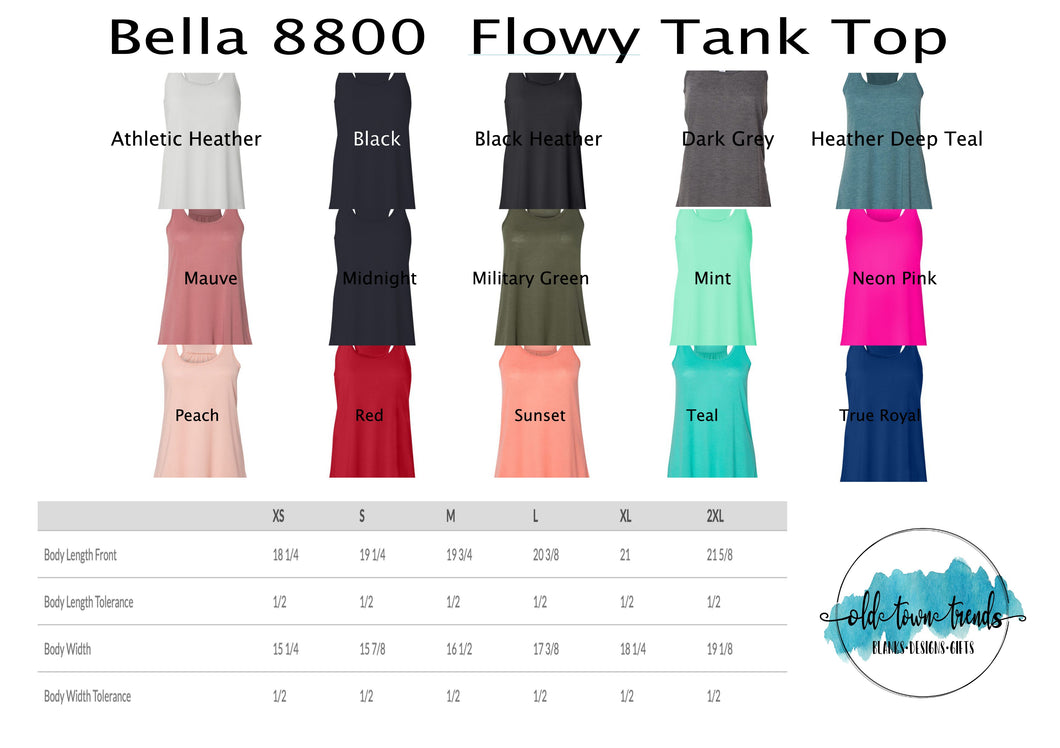 Bella Flowy Tanks 8800