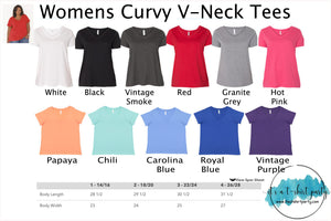 Curvy V Necks