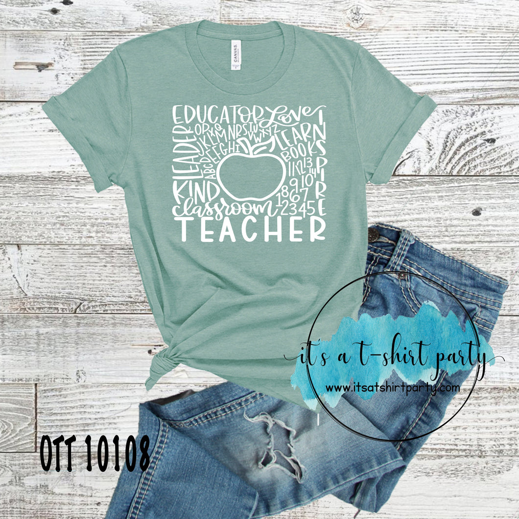 Teacher Word Art