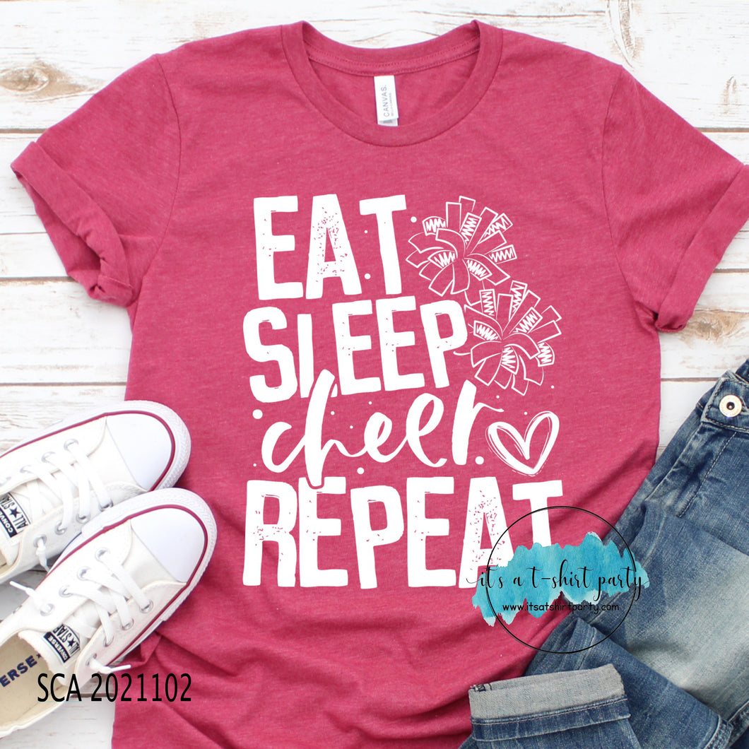 Eat Sleep Cheer Repeat