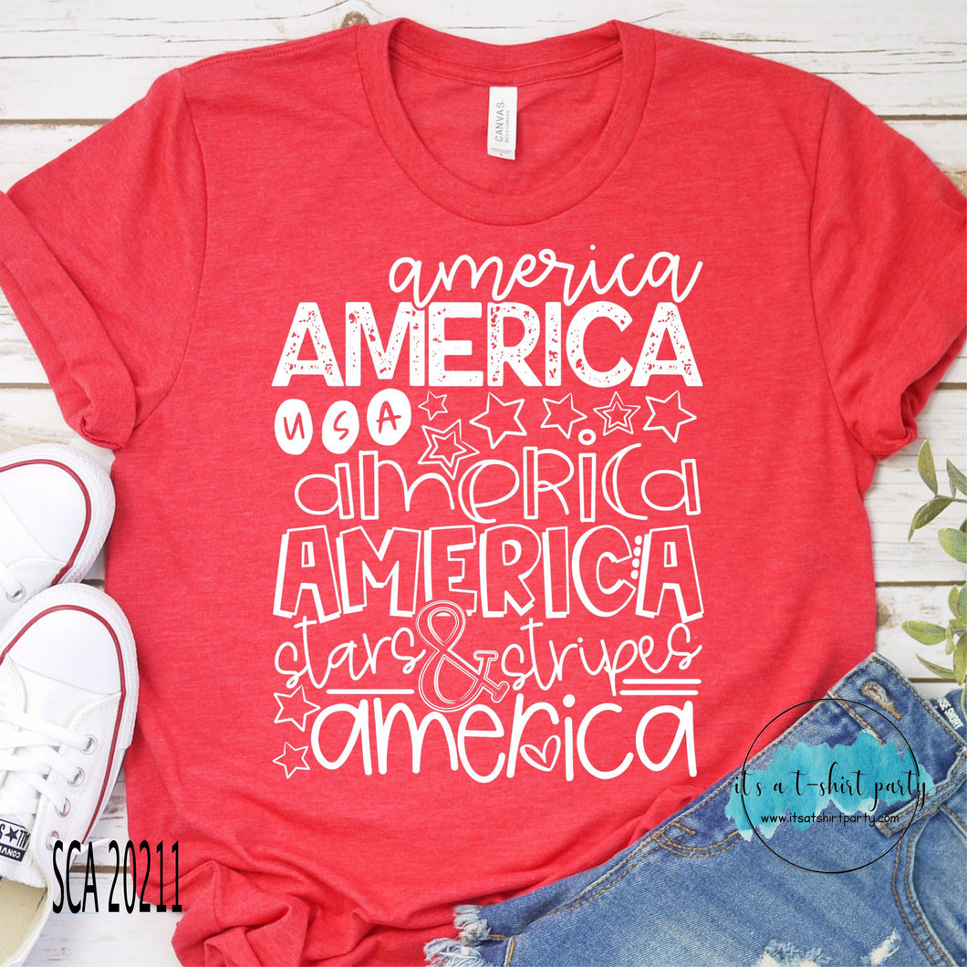 America Typography
