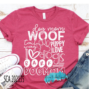 Dog Mom Typography