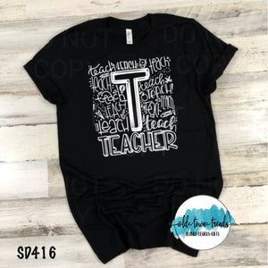 Teacher Typography