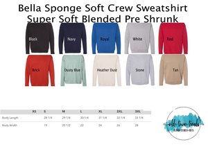 Bella Sponge Hoodies