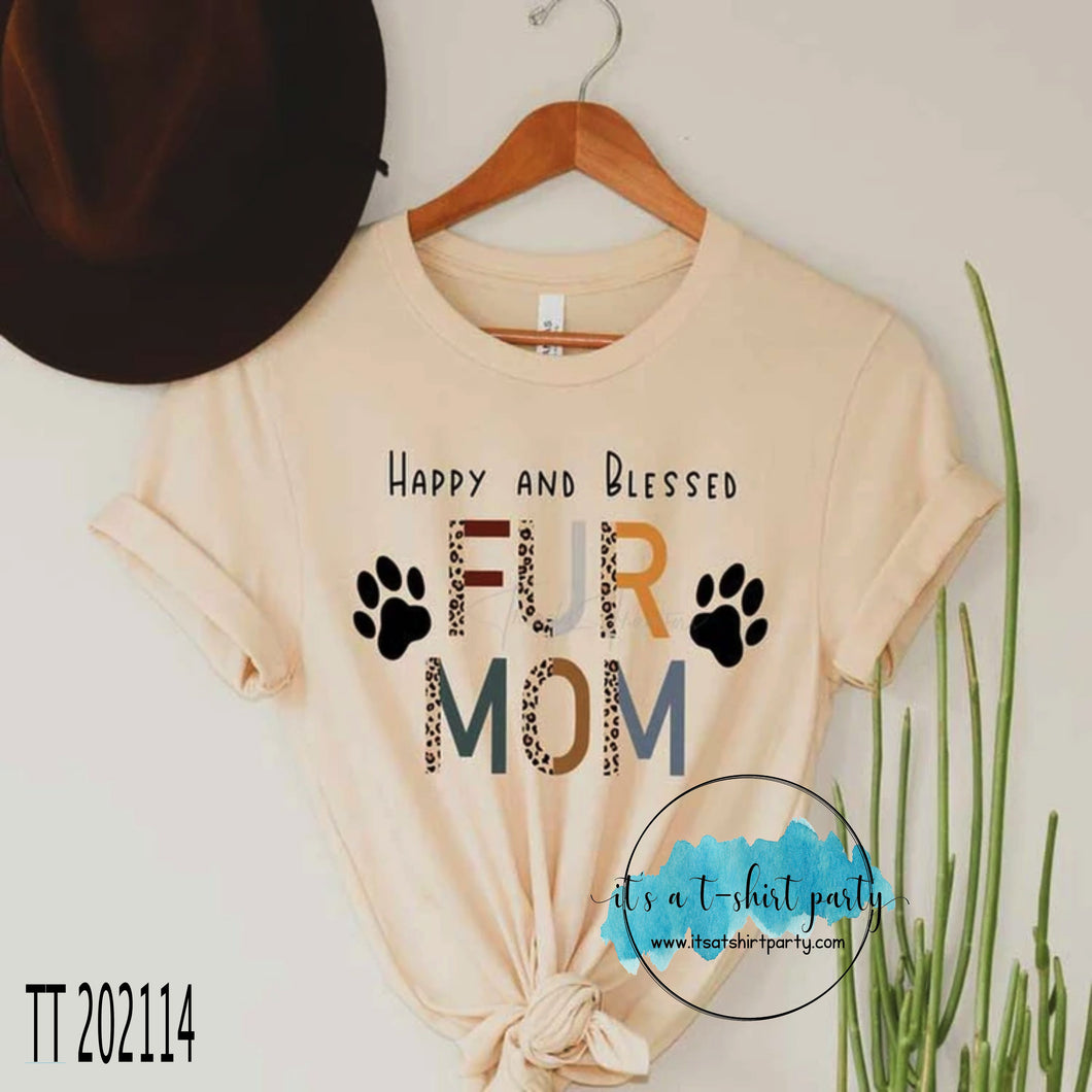 Happy and Blessed Fur Mom Boho