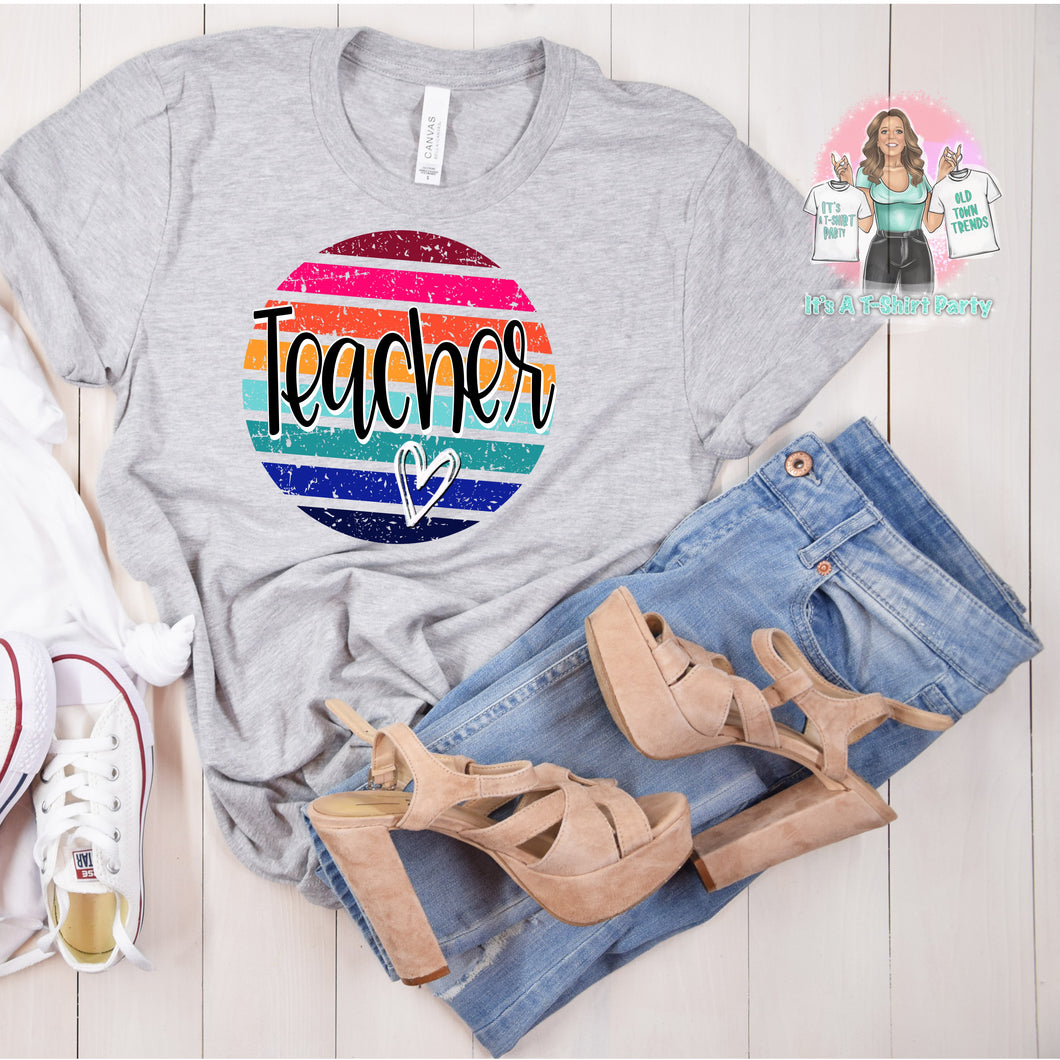 Teacher Grunge Design