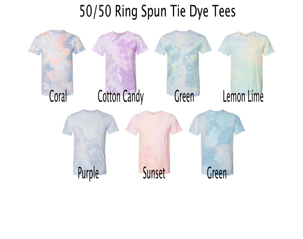 Soft Tie Dye Tees