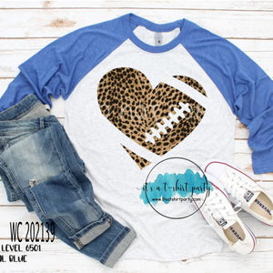 Football Leopard Heart