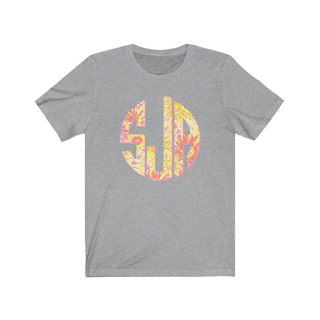 Lily Inspired Sunkissed Monogram Tee