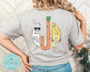 Easter Monogram Tee