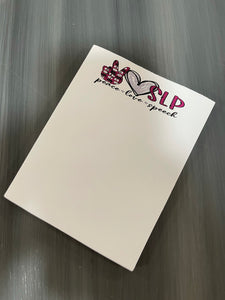 Peace Love Speech Notepad